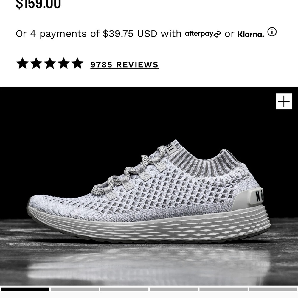 No bull project cool grey knit runners